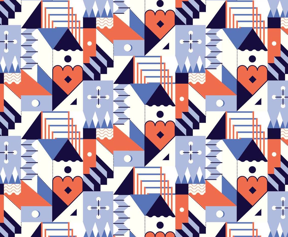 Abstract Geometric Pattern