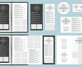 BW Menu Templates
