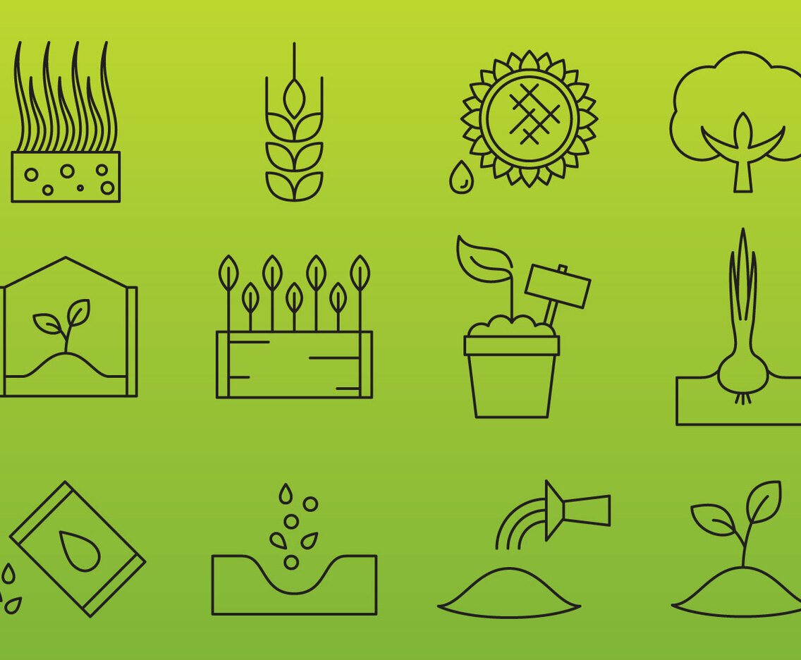 Agriculture Industry Icons