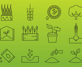 Agriculture Industry Icons