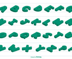 3D Vector Alphabet