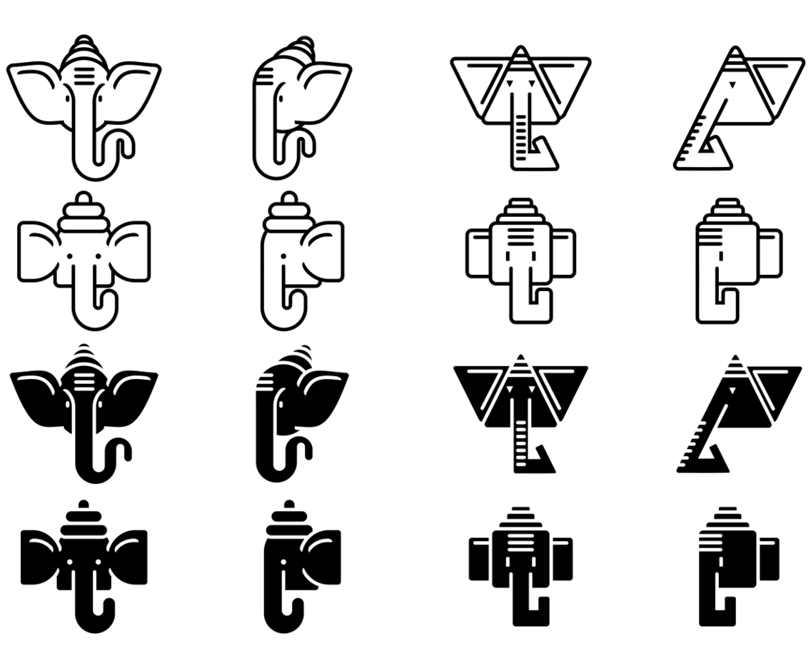 Ganesh Vector icons