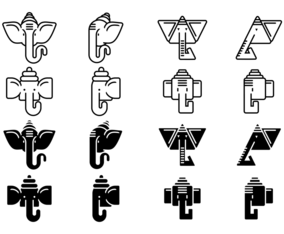 Ganesh Vector icons