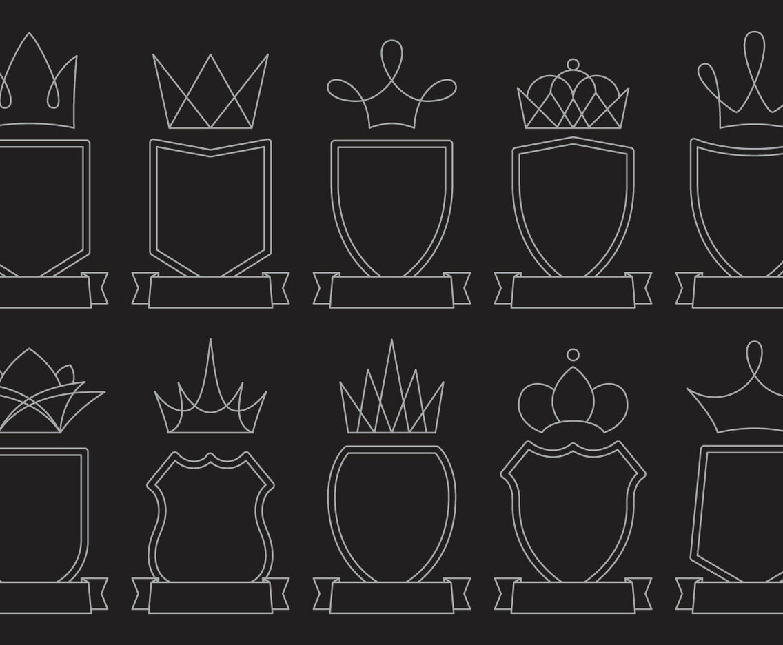 Blason Line Icons