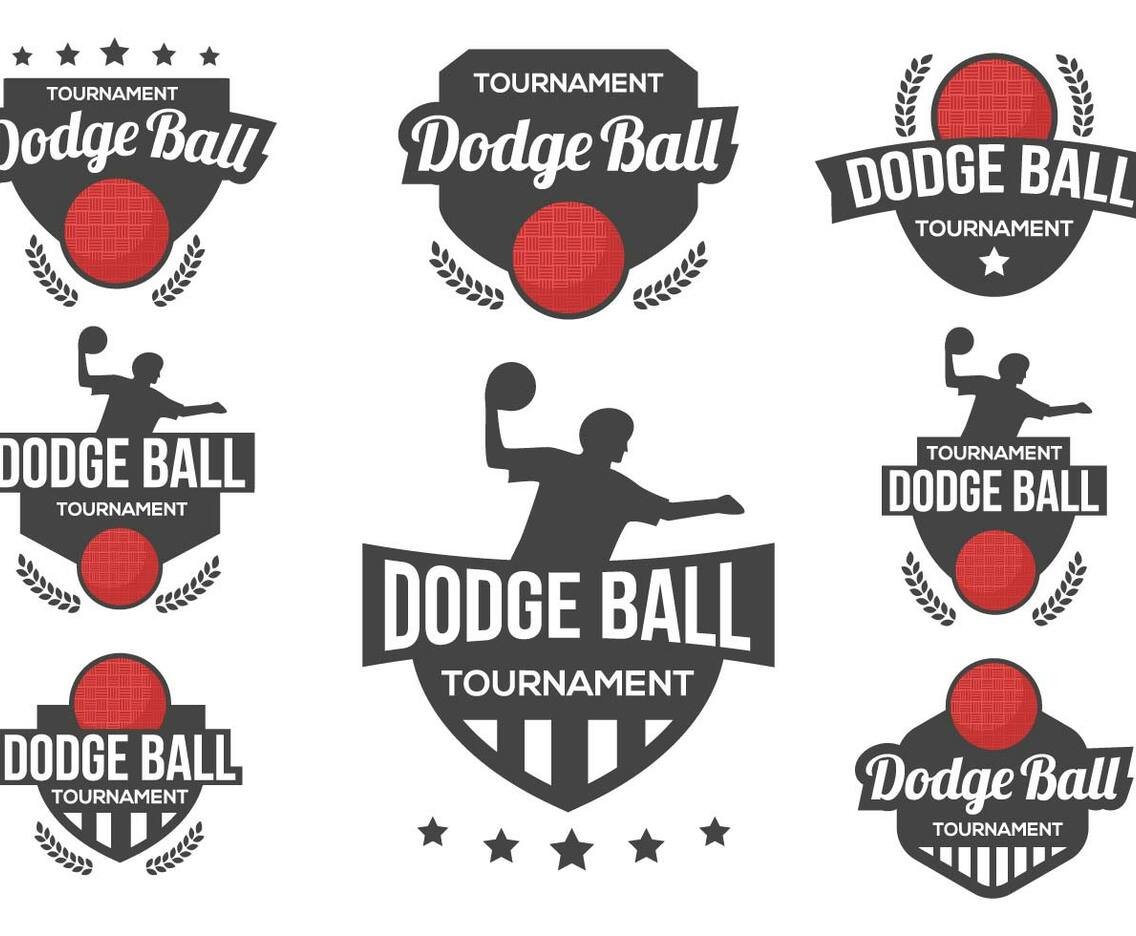 Free Dodge Ball Logo Vector