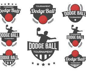 Free Dodge Ball Logo Vector