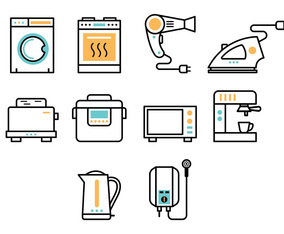 Set Of Appliance Icon