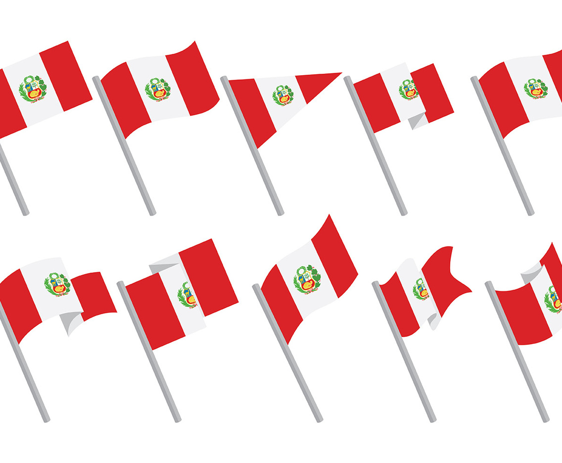 Free Peru Flag Icons Vector