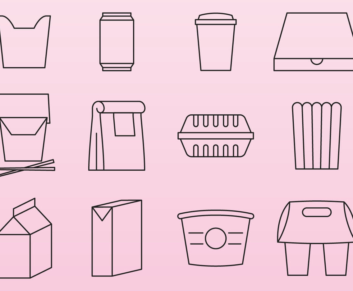 Food Pack Icons