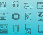 Computer Parts Icons