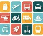 Free Transportation Icons Vector