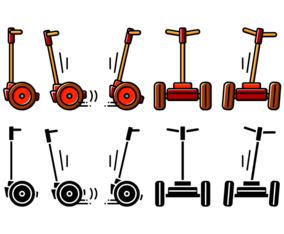 Segway Icon Vector