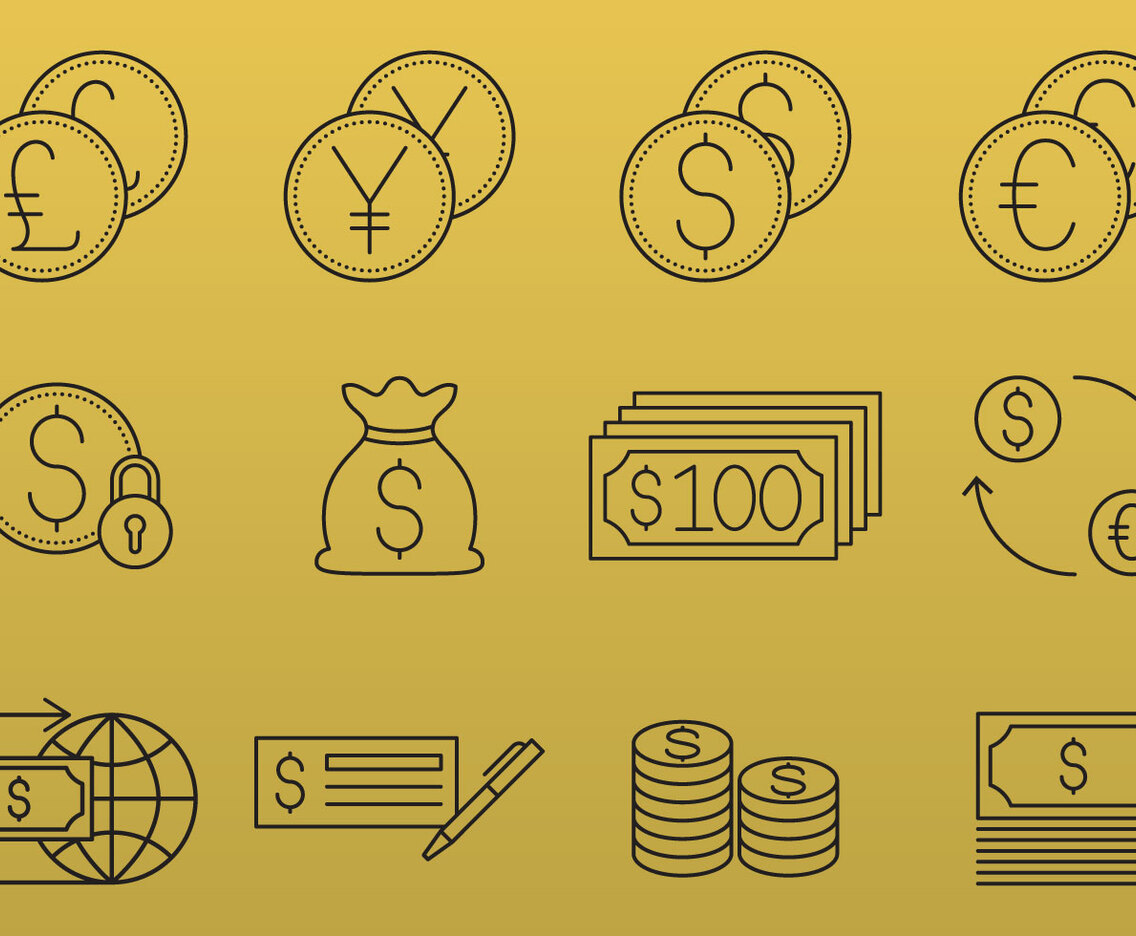 Money And Currency Icons
