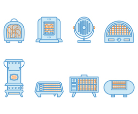 Free Vintage Heater Vector