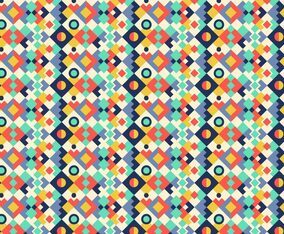 Colorful Geometric Pattern