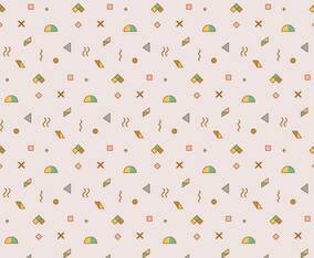 Outlined Geometric Pattern