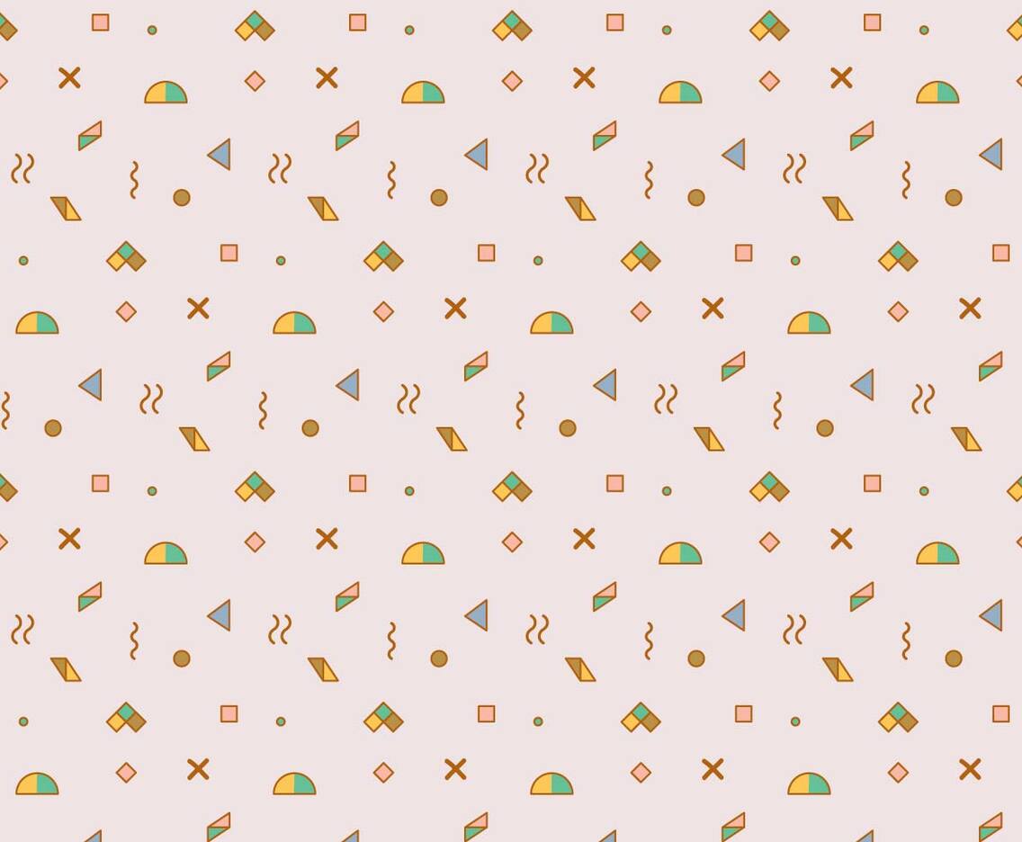 Outlined Geometric Pattern