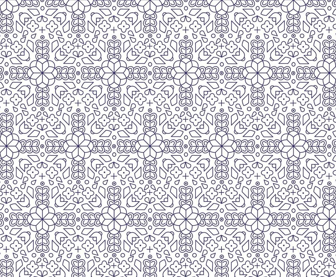 Dark Outline Pattern