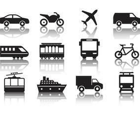 Free Transportation Icons Vector