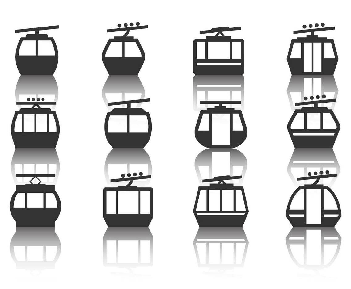 Free Cable Car Vector