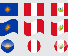 Free Peru Flag Vector
