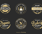 Free Retro Bakery Vector Labels