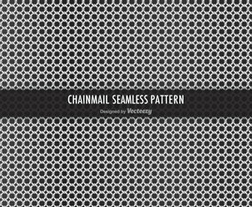 Free Chainmail Vector Seamless Pattern