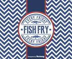 Free Vector Friday Fish Fry Badge