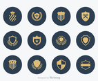 Free Vector Blason Set
