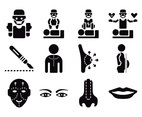 Plastic Surgery Icons