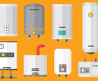 Free heater icons vector
