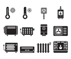 Heating and Cooling Icons
