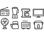 Free Home Appliances Icon Set