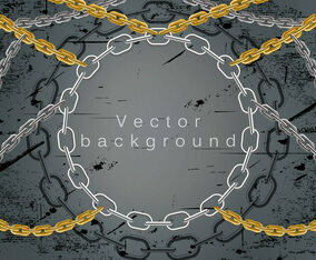 Chainmail vector background