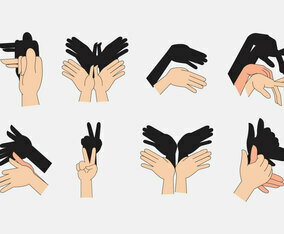 Free Hand Shadows Theater