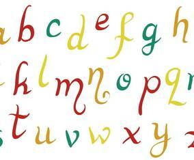 Free Alphabet Vectors