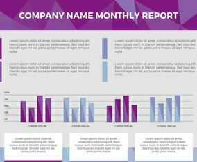 Free Annual Report Vector Presentation 19