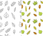 Free Leaves Pattern Vector