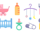 Free Baby Elements Vector