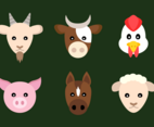 Free Farm Animals Vector