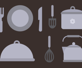 Free Cooking Elements Vector