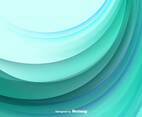 Color Abstract Wave Vector Background