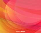 Color Abstract Wave Vector Background