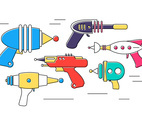 Free Vector Laser Guns