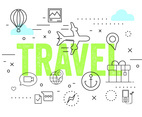 Travel Vector Elements