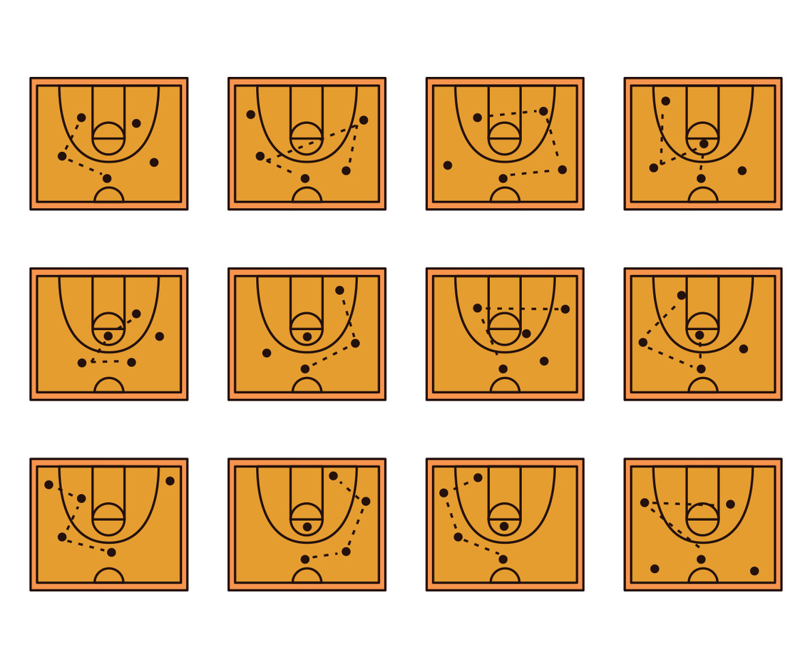 Basket Ball Playbook Icon