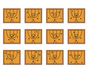 Basket Ball Playbook Icon