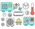 HVAC Vector Icons