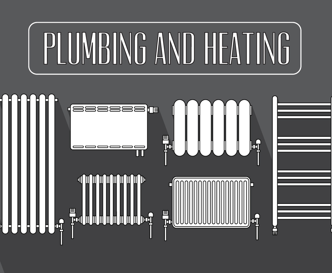 Set of Radiator in Vector