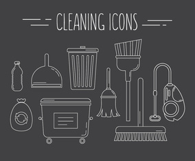 Cleaning Vector Icons